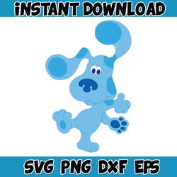 blue's clues svg, dog birthday svg, blue dog svg, nick jrsvg, blues birthday svg, blue dog family svg, instant download