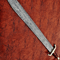Custom handmade hand forged damascus steel viking sword near me in alaskajpg