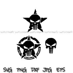 punisher skull live without limits svg, punisher svg, punisher skull svg ,punisher, punisher png, punisher decal, shirt