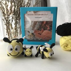 DIY bee kit - 3 toys in 1