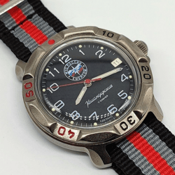 Brand New Men's Mechanical Watch Vostok Komandirskie Ministry of Emergency Situations EMERCOM Titanium Plated Case