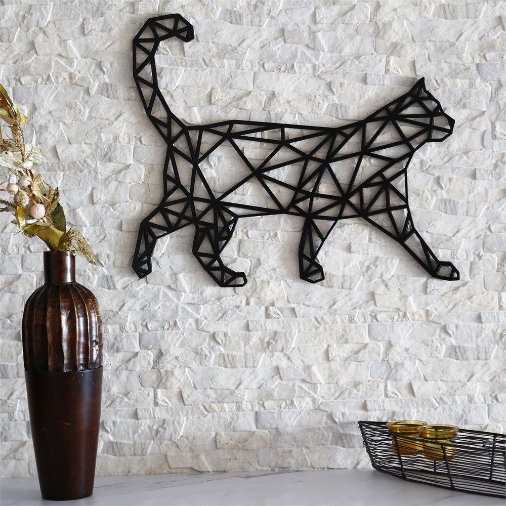 Laser Cut Cat Wall Decor Geometric Pattern.jpg