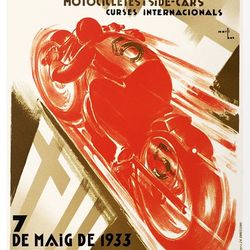 gran premi de barcelona spain 1933  - cross stitch pattern counted vintage pdf - 111-166