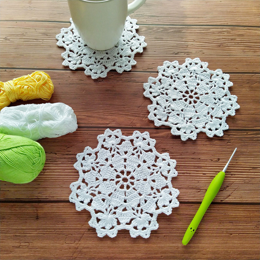 crochet doily coasterjpg