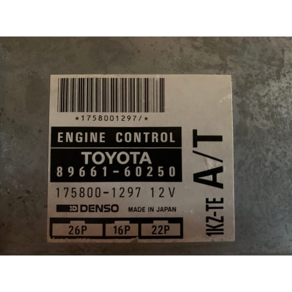 Engine control module ECU 89661-60250 TOYOTA LAND CRUISER PR - Inspire ...