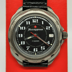 Vostok Komandirskie 2414 216186 New Titanium Plated men's mechanical watch