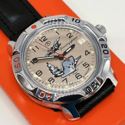 Vostok Komandirskie 2414 Battle Ship MIG 811817 Brand new Men's mechanical watch
