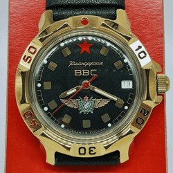 Vostok Komandirskie 2414 VVS Air Force 819313 Brand new Men's mechanical watch