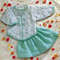 Lovely Baby Girl Set Skirt and Cardigan Vintage knitting pattern.jpg