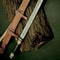 Custom handmade hand forged steel hunting katana sword near me in lowajpg