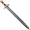 custom handmade hand forged damascus steel long templar sword near me in arizona.jpg