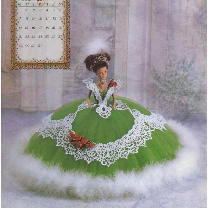 crochet vintage pattern for Barbie -Doll Ballgown pattern.jpg