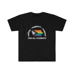 for all students unisex soft t-shirt