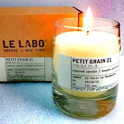 Scented parfume candle Le Labo Petit Grain 21