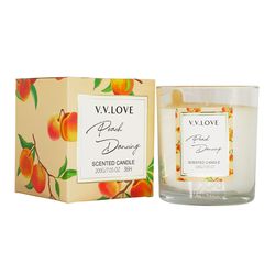 Scented candle V.V. Love Peach Dancing