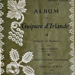 Digital | Vintage Album de Guipure d'Irlande Vol. 1 |  French PDF Template