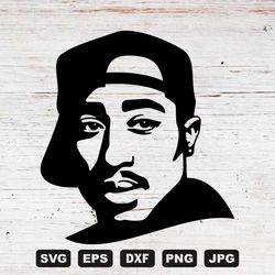 2pac svg cutting files 8, tupac shakur svg, files for cricut and silhouette
