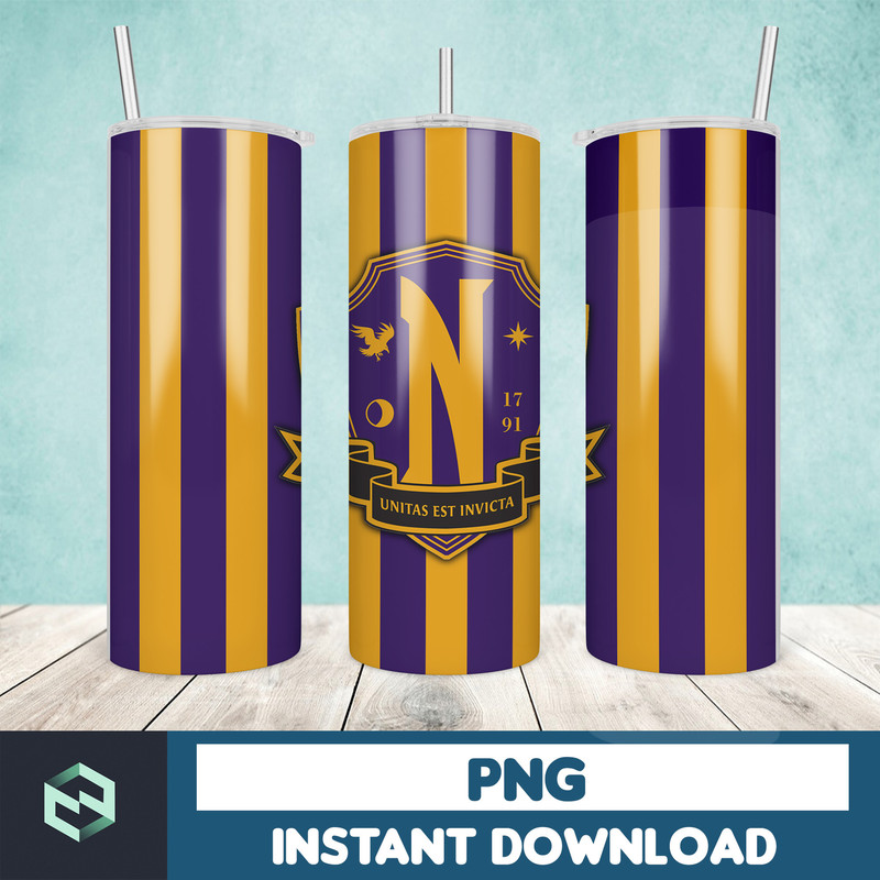 Wednesday Sublimation Tumbler 20oz Skinny Tumbler Merlina Digital Wednesday PNG Dancing Queen PNG (12).jpg