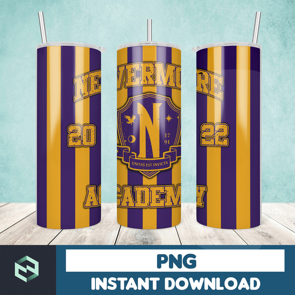 Wednesday Sublimation Tumbler 20oz Skinny Tumbler Merlina Digital Wednesday PNG Dancing Queen PNG (18).jpg