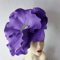 Derby fascinator purple flower headband.jpg