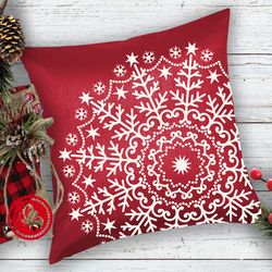 Mandala Christmas tree clipart. Holiday decorations. Christmas cards design. T-shirt print