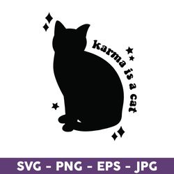 karma is a cat svg, midnights swift svg, midnights svg, taylor swift svg - download file