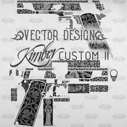 VECTOR DESIGN Kimber custom ll "Heaven and hell"