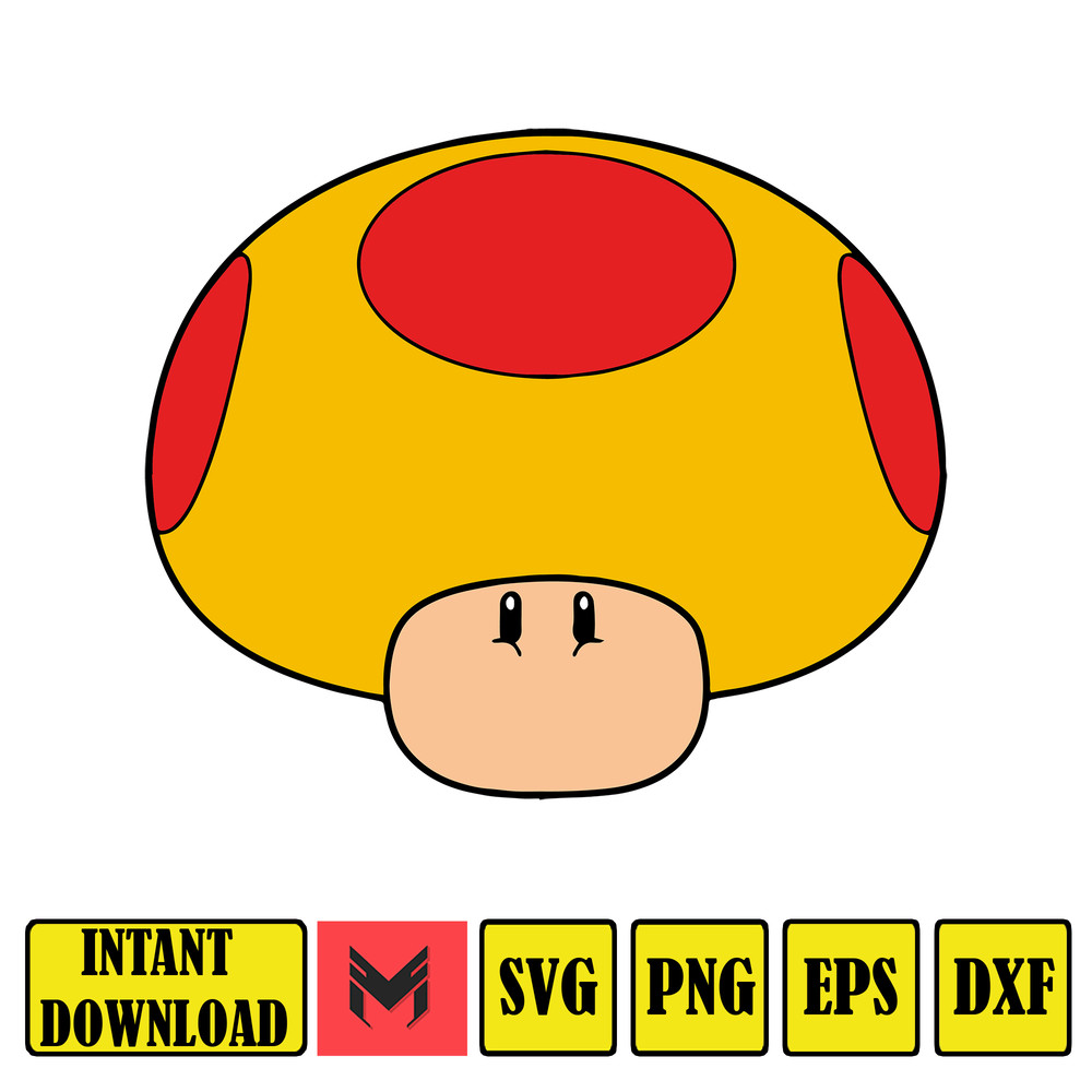 Super Mario Svg,mario svg files for cricut, mario family svg files,mario png,Layered svg,Digitalfiles (34).jpg