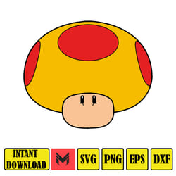 super mario svg,mario svg files for cricut, mario family svg files,mario png,layered svg,digitalfiles (34)