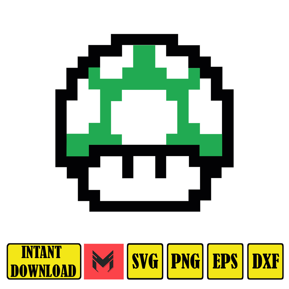 Super Mario Svg,mario svg files for cricut, mario family svg files,mario png,Layered svg,Digitalfiles (36).jpg