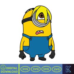 minions svg, svg cut files for cricut, svg files for cricut, mega svg, silhouette, instant download, svg designs (29)