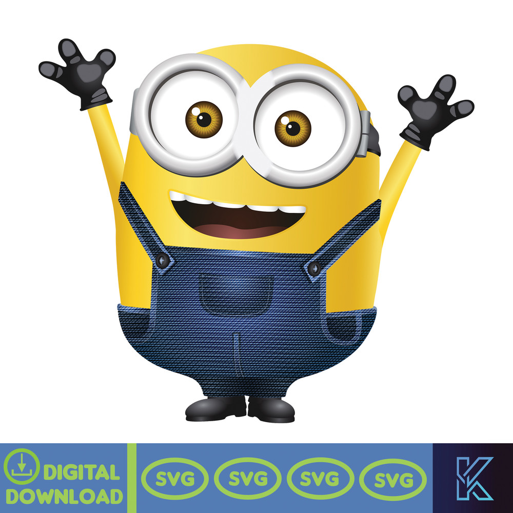 Minions Svg, svg cut files for cricut, Svg Files For Cricut, Mega Svg, Silhouette, Instant Download, Svg Designs (34).jpg