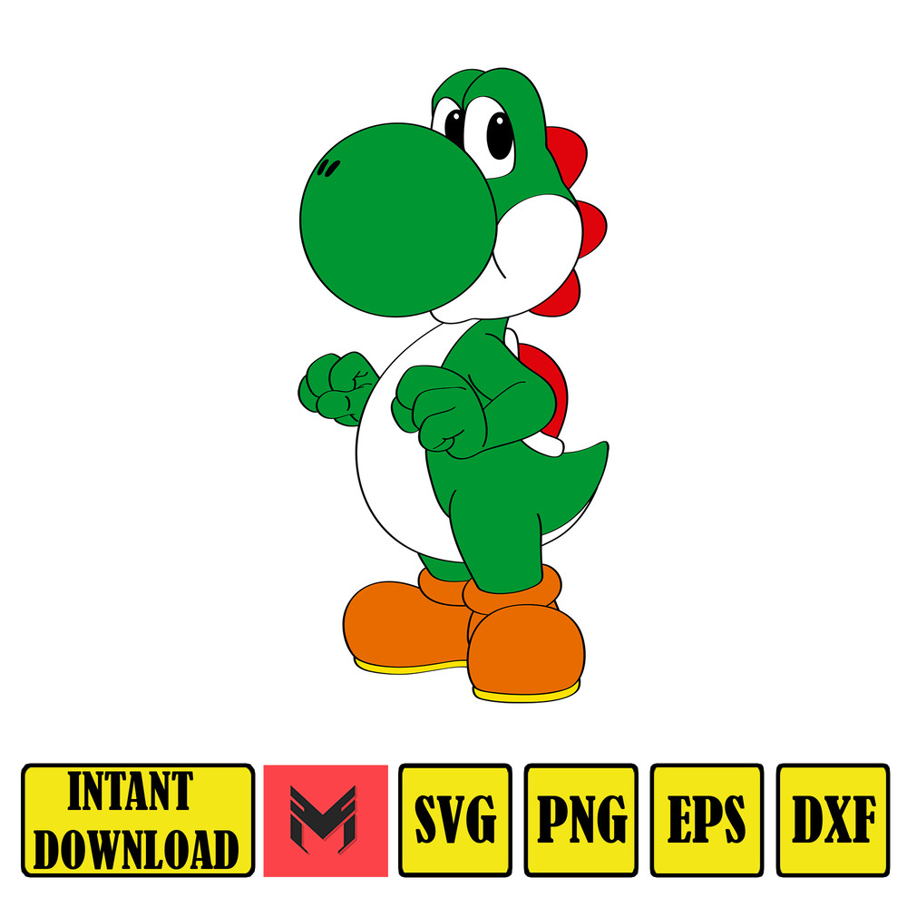 Super Mario Svg,mario svg files for cricut, mario family svg files,mario png,Layered svg,Digitalfiles (57).jpg