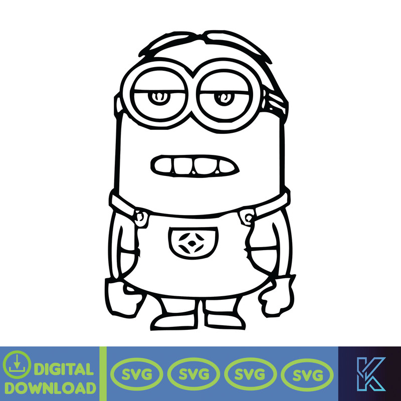 Minions Svg, svg cut files for cricut, Svg Files For Cricut, Mega Svg, Silhouette, Instant Download, Svg Designs (54).jpg