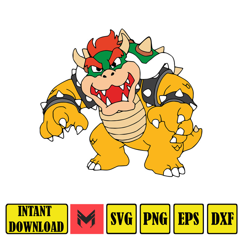Super Mario Svg,mario svg files for cricut, mario family svg files,mario png,Layered svg,Digitalfiles (6).jpg