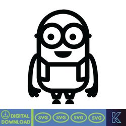 minions svg, svg cut files for cricut, svg files for cricut, mega svg, silhouette, instant download, svg designs (71)