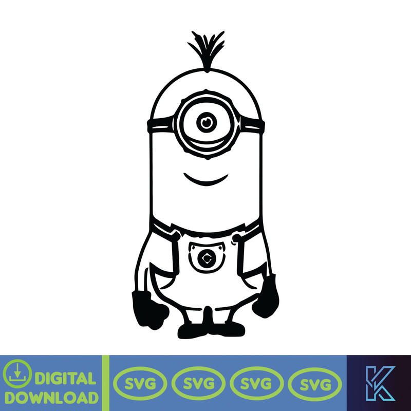 Minions Svg, svg cut files for cricut, Svg Files For Cricut, Mega Svg, Silhouette, Instant Download, Svg Designs (74).jpg
