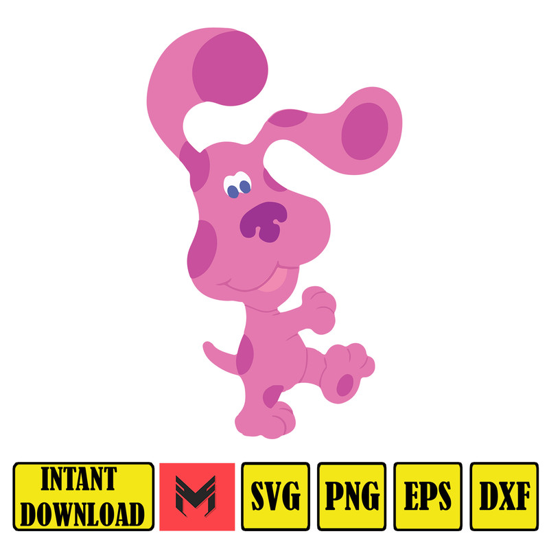 Blue's Clues SVG bundle, blues clues svg, dog blue svg, blues clues cut file, blues clues, blues clues cricut (2).jpg