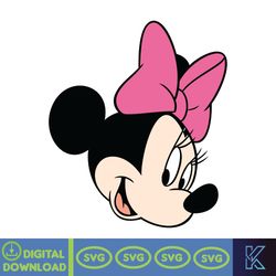 minnie mouse svg, minnie mouse birthday, princess svg, mickey mouse clubhouse, minnie head svg, tshirt svg (118)