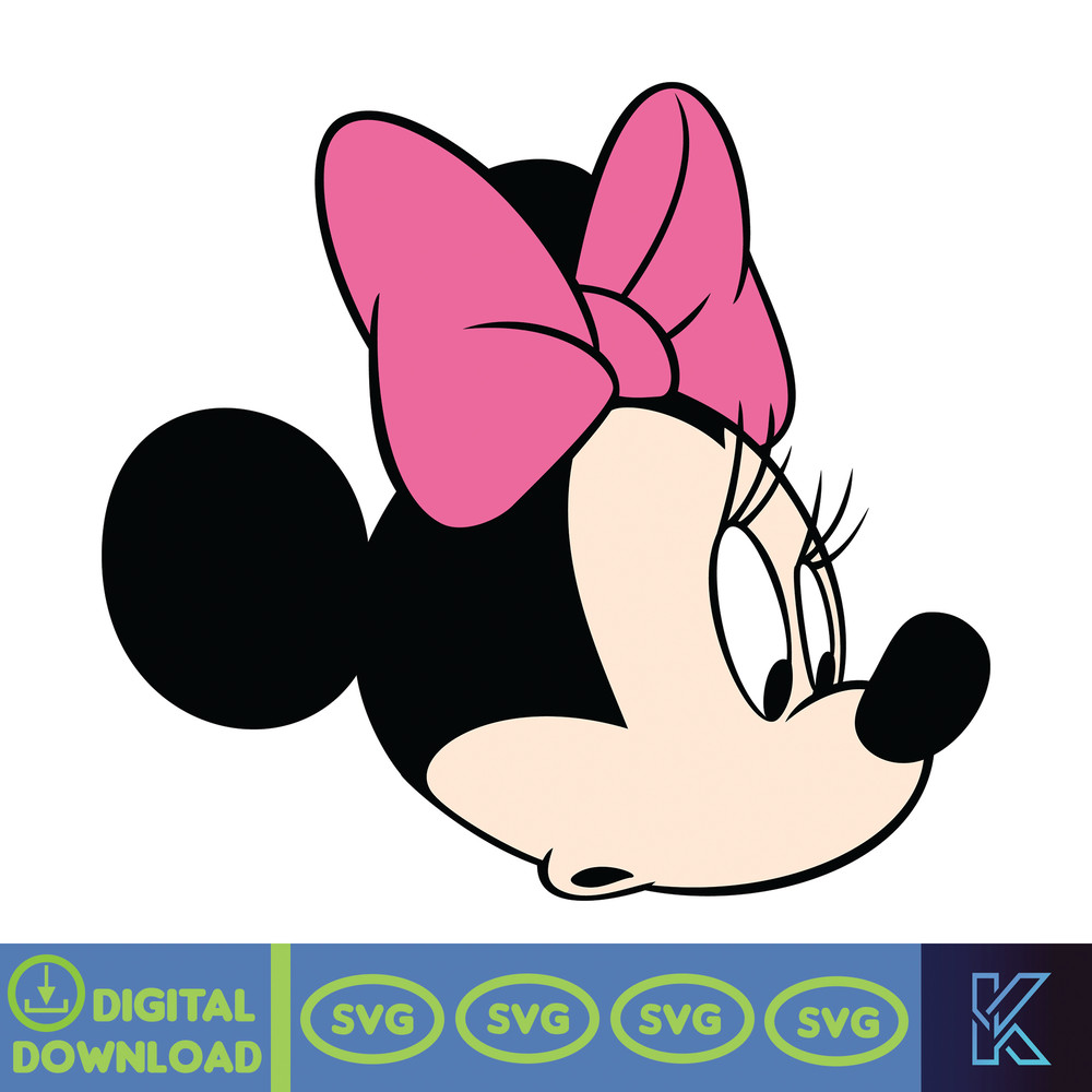 Minnie Mouse svg, Minnie Mouse Birthday, Princess svg, Mickey Mouse clubhouse, Minnie head svg, tshirt svg (119).jpg