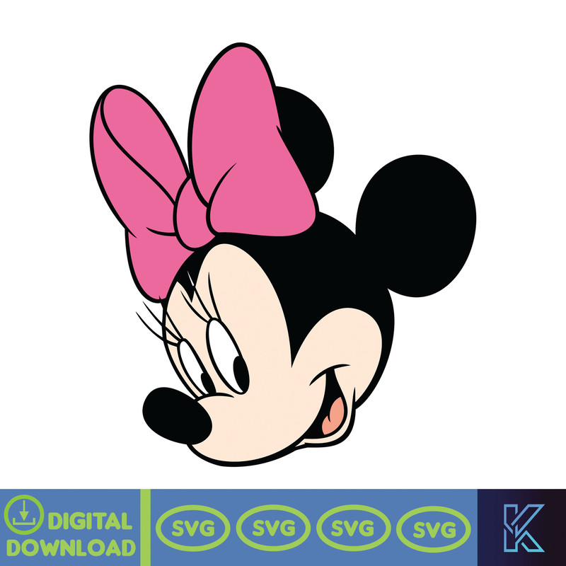 Minnie Mouse svg, Minnie Mouse Birthday, Princess svg, Mickey Mouse clubhouse, Minnie head svg, tshirt svg (122).jpg