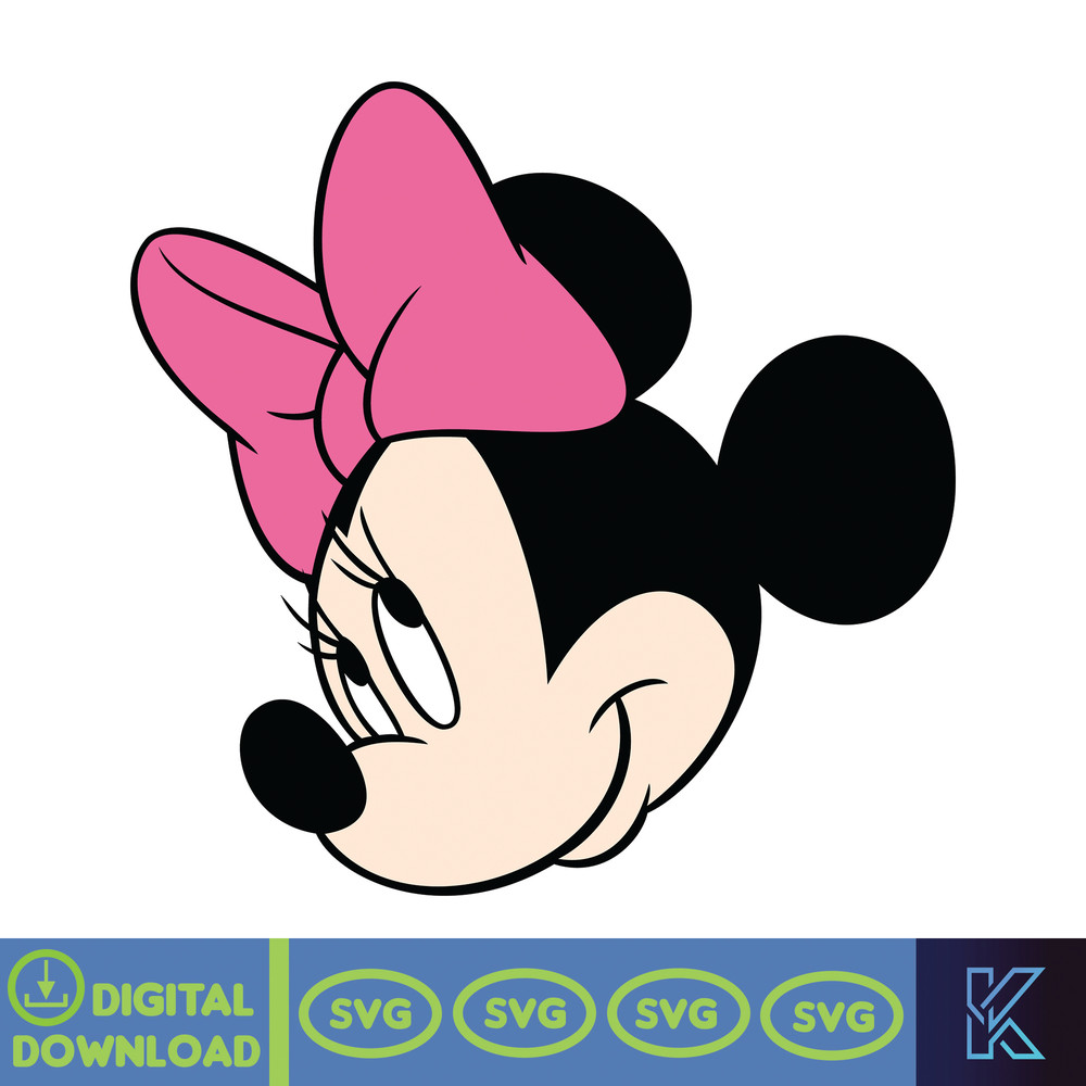 Minnie Mouse svg, Minnie Mouse Birthday, Princess svg, Mickey Mouse clubhouse, Minnie head svg, tshirt svg (124).jpg