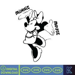 minnie mouse svg, minnie mouse birthday, princess svg, mickey mouse clubhouse, minnie head svg, tshirt svg (136)