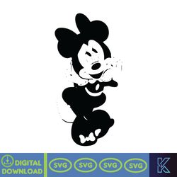 minnie mouse svg, minnie mouse birthday, princess svg, mickey mouse clubhouse, minnie head svg, tshirt svg (141)