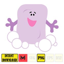 instant download blue's clues cake topper, blue's clues party supplies (10)