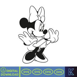 minnie mouse svg, minnie mouse birthday, princess svg, mickey mouse clubhouse, minnie head svg, tshirt svg (149)