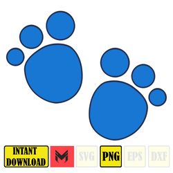 instant download blue's clues cake topper, blue's clues party supplies (7)