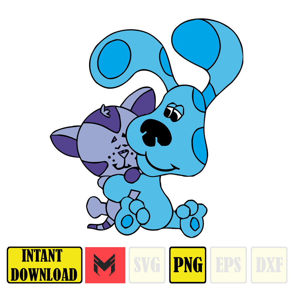 Instant Download Blue's Clues Cake Topper, Blue's Clues Party Supplies (8).jpg
