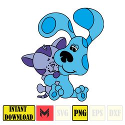 instant download blue's clues cake topper, blue's clues party supplies (8)