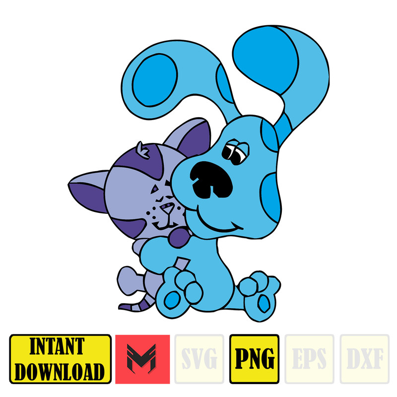 Instant Download Blue's Clues Cake Topper, Blue's Clues Party Supplies (8).jpg